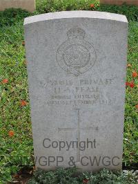 Dar Es Salaam War Cemetery - Pease, H A